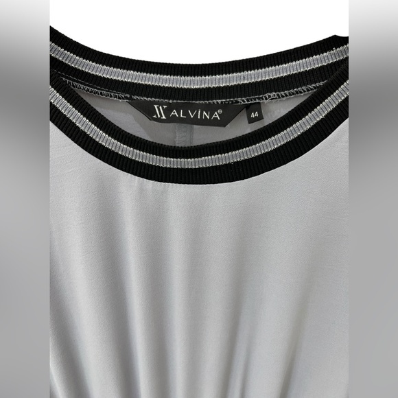 ALVINA Maxi Dress, Full Length, Black and Grey, size L, 38 EU and Middle East - Picture 5 of 9